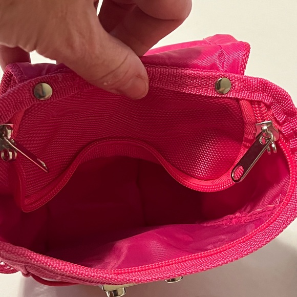 2 Waterproof Mini Safe Pack-3 Digit Combination Lock Anti-Theft Bag Pink&Purple - Picture 6 of 13